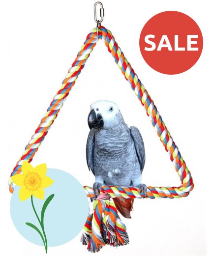 3 X Parrot Toy Pack - African Grey, Amazon, Macaw, Cockatoo Etc - RRP £64.97